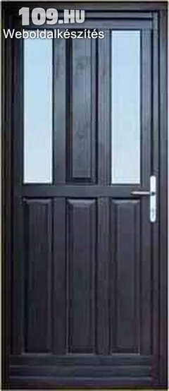 Bejárati ajtó (Macasar színű)